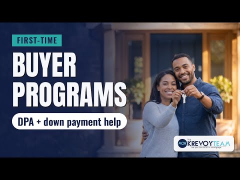 First-time homebuyer education video about down payment assistance and buyer benefit programs