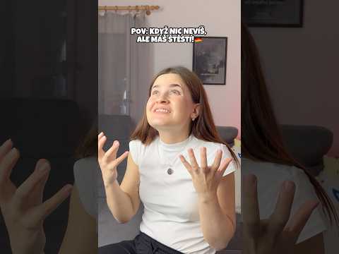 Když nevíš, ale máš štěstí😁🇩🇪 #humor #trend #god #shortsvideo