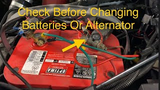 5.9 Cummins Voltage/Charging Problem, Quick Easy Fix