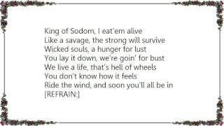 W.A.S.P. - King of Sodom and Gomorrah Lyrics