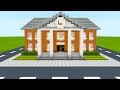 Minecraft Tutorial How To Make A Town Hall Part 1 2019 City Tutorial
