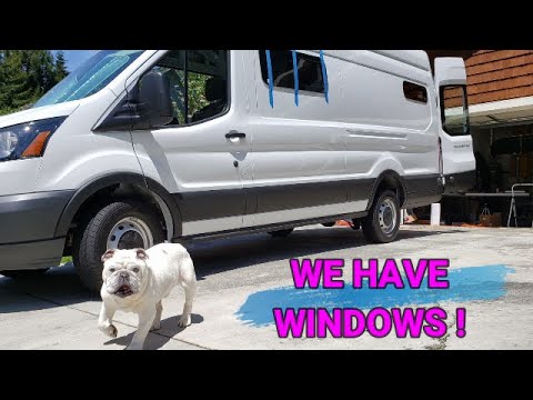 INSTALLING WINDOWS IN A FORD TRANSIT