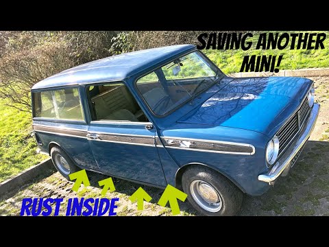 SAVING ANOTHER CLASSIC MINI CLUBMAN FROM THE DREADED RUST!
