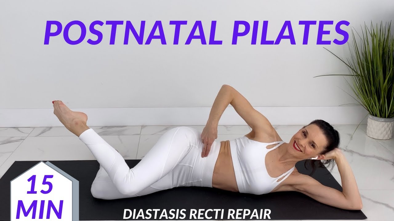 Postnatal Pilates with Diastasis Recti Exercises (Core Healing After Pregnancy) Postpartum Pilates