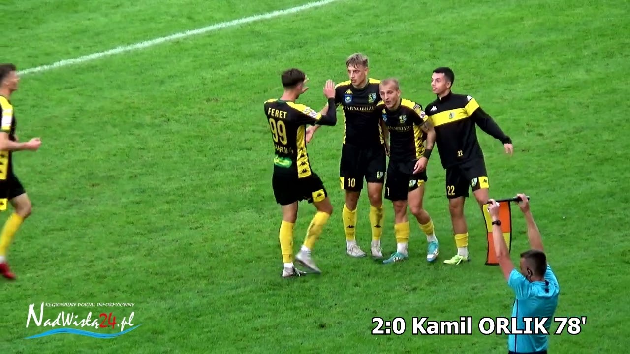WIDEO: Siarka Tarnobrzeg - Wisłoka Dębica 3-0 [BRAMKI]