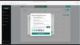Share training