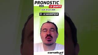 emission video des courses turf pmu du Jeudi 25 juin 2026