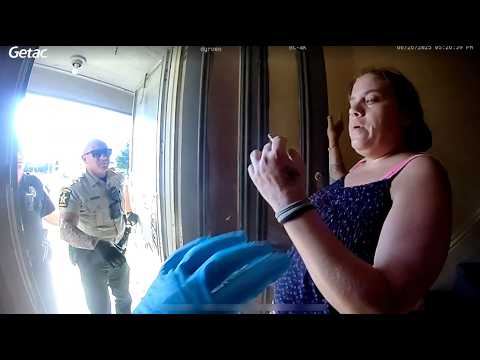 Police K-9 unit called To Rescue Neighbors From EXTREMELY Evil Woman