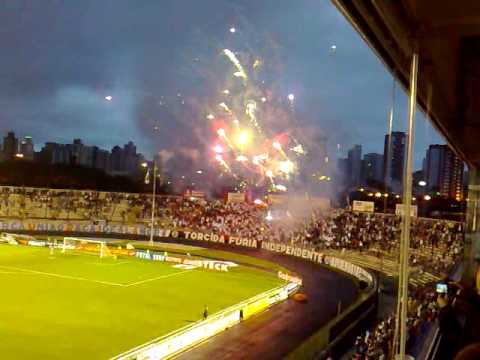 Paraná Clube - Torcida da Furia na vitória de 3x0 sobre o Ipatinga-MG
