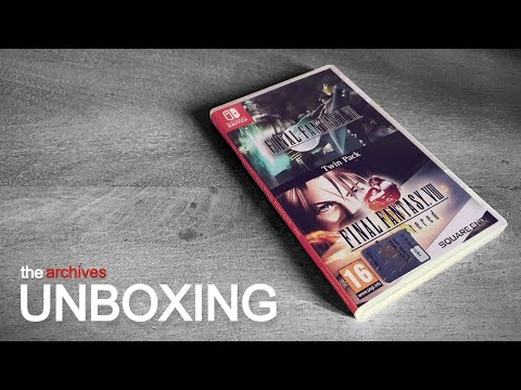 Final Fantasy VII + VIII Remastered | Twin Pack (Switch, Pal Ver.) | Cinematic Unboxing