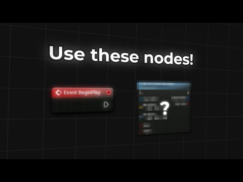 You MUST use these BLUEPRINT NODES in Unreal Engine 5.5!