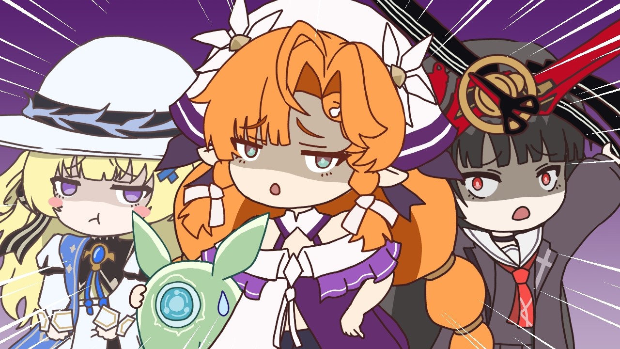 [鳴潮学園]シグリカ | 学園の荒くれもの | Gang Girls | Sigrika【Wuthering Waves】