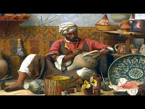 Vasilis Saleas - Olon +Old Cairo Paintings P4 - لوحات مصر القديمة