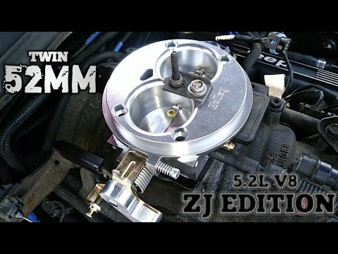 JEEP HIGH-FLOW EFI THROTTLE BODY INSTALLATION (HOLLEY 112-557)