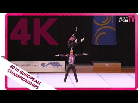 Mishev, Suprunov - Russia - Men´s pair - Senior balance final- European Championship 2015