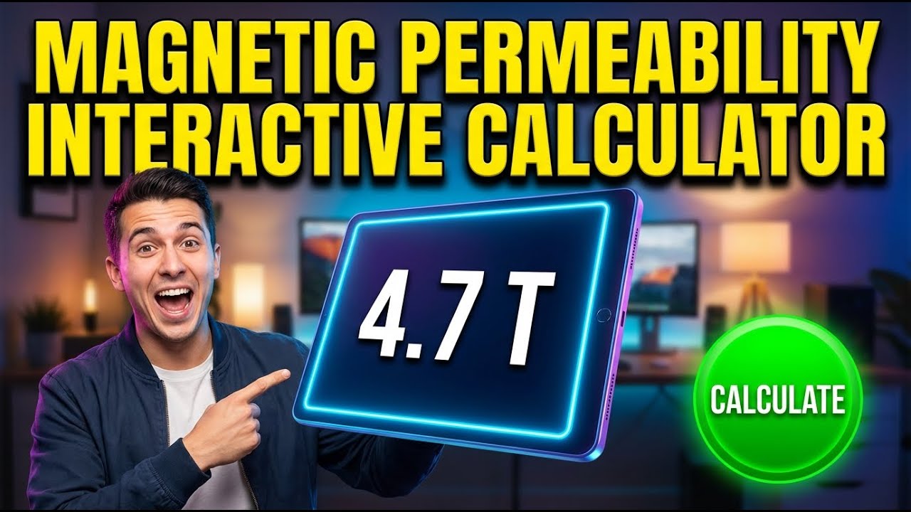 Magnetic Permeability Interactive Calculator