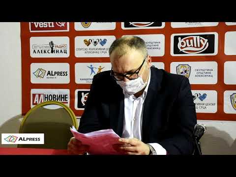 Konferencija nakon utakmice KK Napredak JKP - KK Mladost (Vanredno kolo KLS)