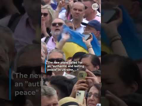 Pope Leo XIV urges peace in first Sunday message Shorts