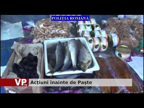 Acțiuni înainte de Paște