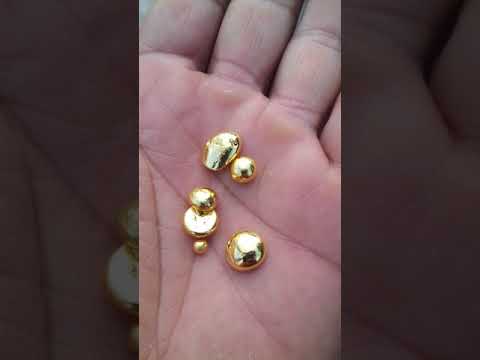 😍Resultado do precipitado de 25 gramas de Ouro😍