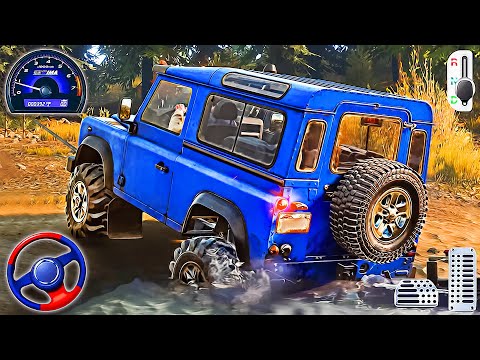 Crazy Offroad Jeep Prado Driving Game - Luxury SUV Driver Simulator | Android Gameplay