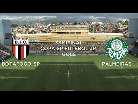 Gols - Botafogo-SP 2 x 1 Palmeiras - Copa São Paulo Futebol Jr. - 22/01/2015