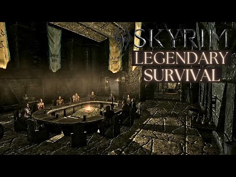 Skyrim Anniversary Edition: Legendary Difficulty Survival Mode Episode 8! (Survival Settings Mod)