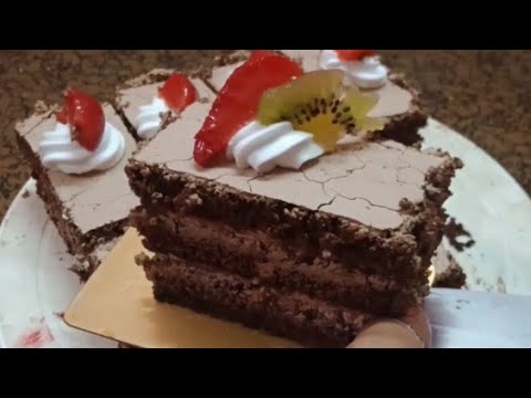 Chocolate pastry cake . Strawberry chocolate pastry cake Recipe. chocolate pastry cake