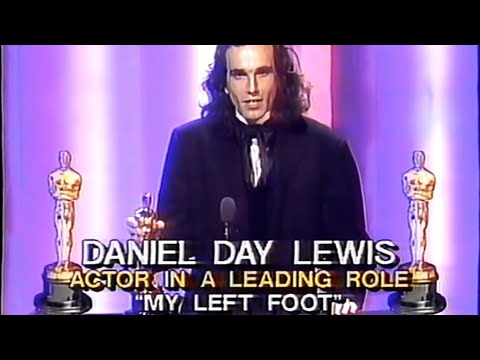 Daniel Day-Lewis wins Best Actor for My Left Foot