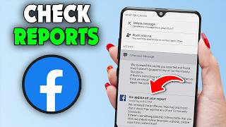 How To Check Your Facebook Reports - New Update