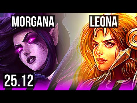 MORGANA & Miss Fortune vs LEONA & Varus (SUP) | 4k comeback | KR Master | 25.12