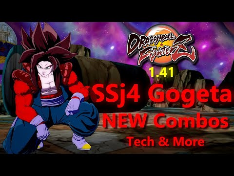 DBFZ 1.42: NEW SSj4 Gogeta Combos & Buffs Guide