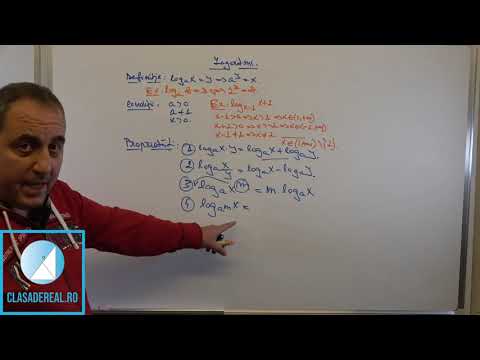 Incerc sa va spun tot ce trebuie sa stiti despre logaritmi in mai putin de 5 minute? Oare voi reusi?