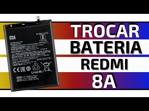 [ Xiaomi Redmi 8A M1908C3KG ] Como Trocar Bateria Remover Tirar Cambiar How to Change Battery