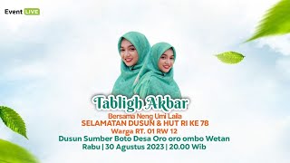 Download lagu TABLIGH AKBAR BERSAMA NENG UMI LAILA | SELAMATAN DESA DAN HUT RI WARGA RT.001 RW 012 SUMBER BOTO mp3