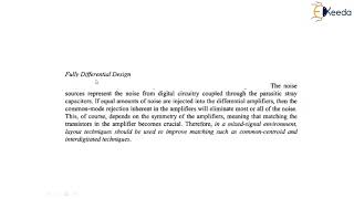 Mixed Signal Layout Issues - Mixed Signal Circuit - Analog & Mixed VLSI Design