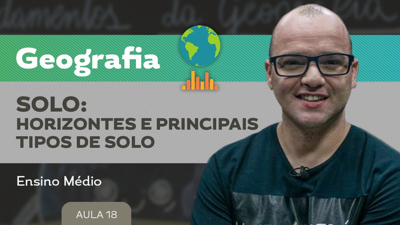Solo: horizontes e principais tipos de solo​ - Geografia - Ensino Médio