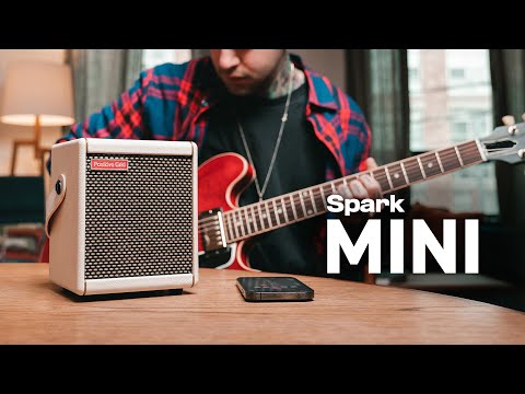 Positive Grid Spark MINI Pearl 10W Portable Smart Guitar Amp & Bluetooth Speaker image 5
