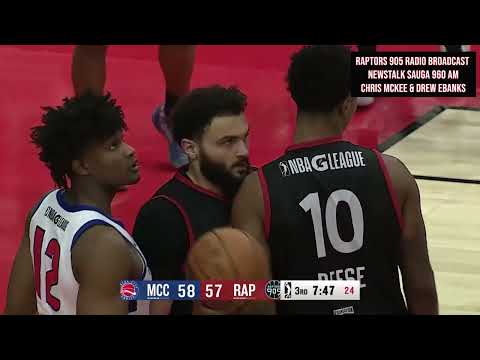 Raptors 905 v Motor City Cruise Highlights | NBA G-League | Radio Broadcast Calls