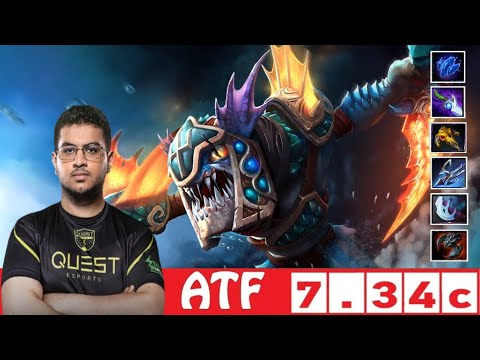[DOTA 2] ATF the SLARK [OFFLANE] [7.34c]