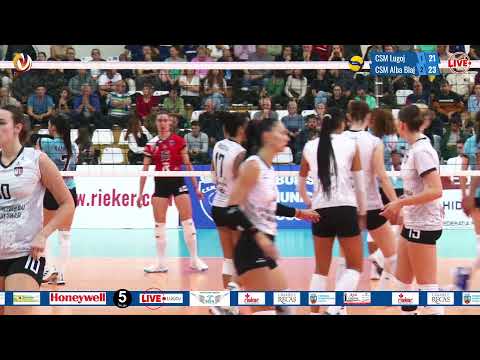CSM Lugoj Vs. CSM Volei Alba Blaj. Transmisie LIVE volei feminin !