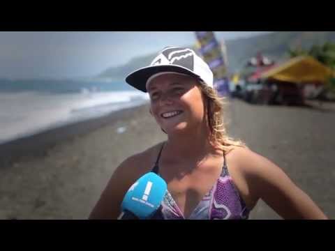 Vahine Pro Junior: Day One WIth Keely Andrew