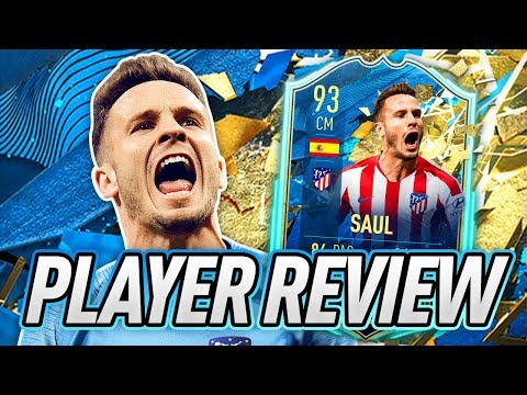 BETTER CALL SAUL! 😎 93 TOTSSF SAUL PLAYER REVIEW! - FIFA 20 Ultimate Team