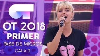"JUST GIVE ME A REASON" - MARTA y ALBA RECHE | Primer pase de micros Gala 3 | OT 2018