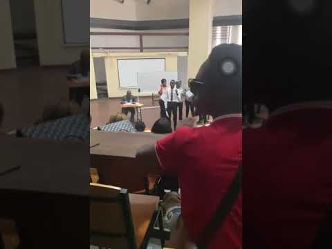 Professor ALHASSAN Dumbuya presentation at Fourah Bay College in Sierra Leone 🇸🇱 west Africa