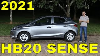 Avaliação: Hyundai HB20 Sense Pack 2021