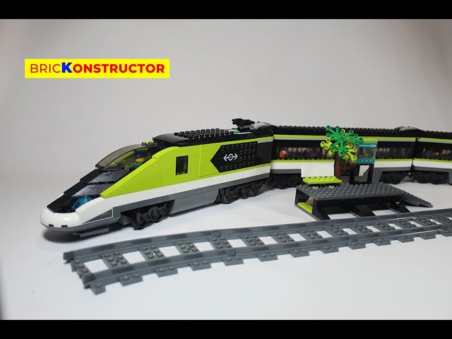 Vídeo relacionado con LEGO City Tren de Pasajeros de Alta Velocidad - Tren de Juguete Teledirigido - Luces, 2 Vagones, 24 Tramos de Vía y 6 Minifiguras - Regalo de Cumpleaños para Niños y Niñas de 7+ Años 60337