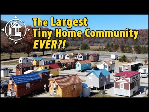Building 700+ Tiny Homes & the Largest Tiny House Community Ever! (Tennessee)
