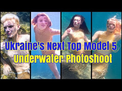 Ukraine's Next Top Model 5 Underwater Photoshoot