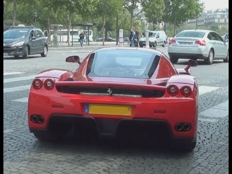 LOUD Ferrari Enzo - on road, start-up